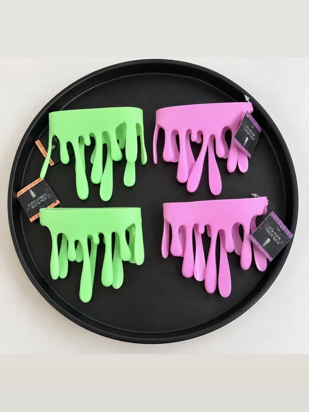 Target Glow In The Dark Slime Tumbler Drip Sleeves Set of 4